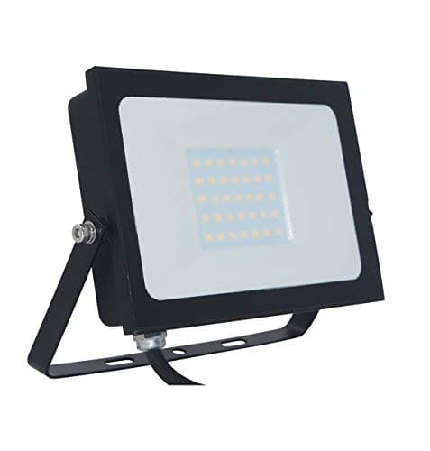 Image of Phoebe LED Floodlight 30W Atlas-Mini IP65 (150W Equivalent) 4000K Cool White Black 2200lm Floodlights Security External Outdoor Weatherproof Light