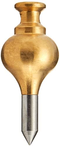Image of Monument 246u Brass Plumb Bob 1.1/2oz Size 00