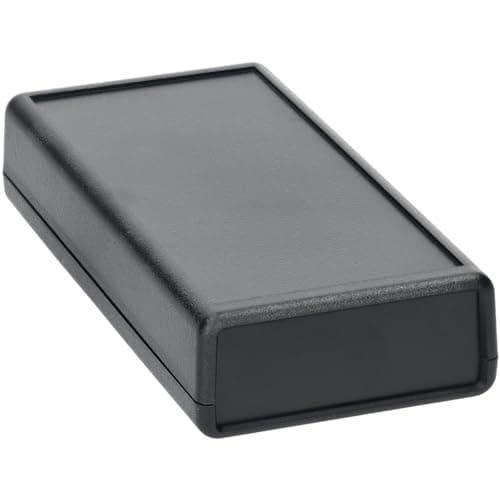 Image of R-TECH 300395 ABS Handheld Enclosure 140x66.5x28 Black W/ Battery Comp