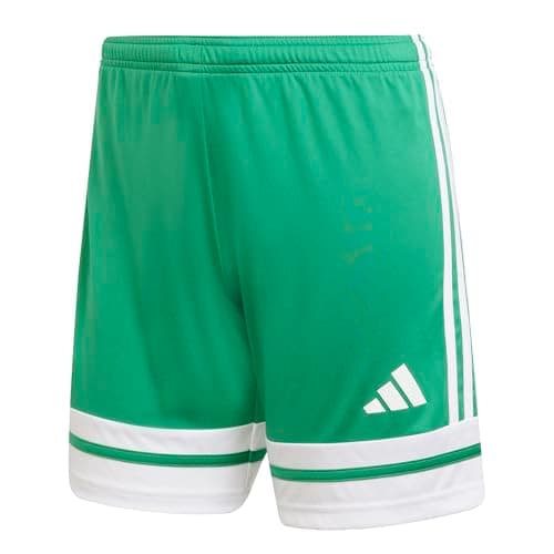 Image of adidas Women's Squadra25 Short Shorts, Team Green/White, L
