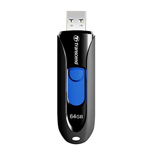 Image of Transcend JetFlash 790 64GB USB 3.0 Flash Drive (USB 3.1 Gen 1 / USB 3.2 Gen 1)-Black TS64GJF790K