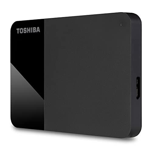 Image of Toshiba Canvio Ready 4TB - tragbare externe 2,5-Zoll-Festplatte mit SuperSpeed USB 3.2 Gen 1, kompatibel mit Microsoft Windows 8, 10 und 11, schwarz (HDTP340EK3CA)