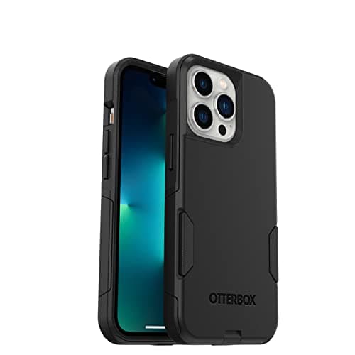 Image of OtterBox Commuter Case for iPhone 13 Pro, Shockproof, Drop proof, Rugged, Protective Case, 3x Tested to Military Standard, No Retail Packaging, Black