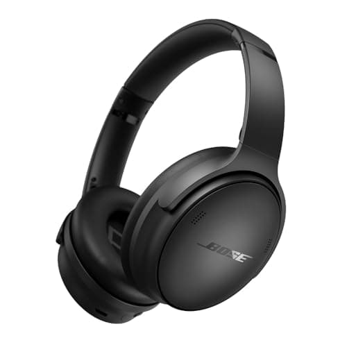 Image of Bose QuietComfort Wireless Noise Cancelling Headphones, Bluetooth Over Ear Headphones with Up To 24 Hours of Battery Life, Black