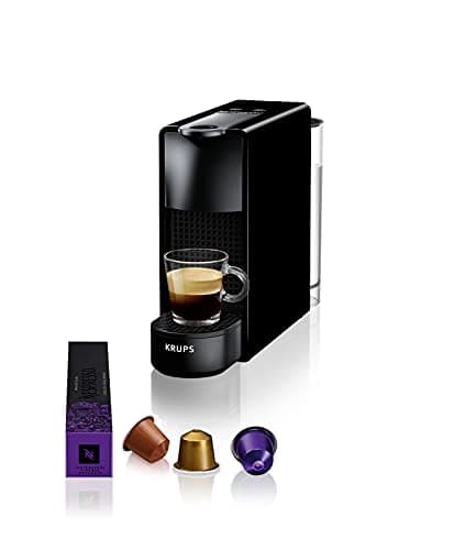 Image of Nespresso Essenza XN110840 Mini Coffee Machine by Krups, Piano Black