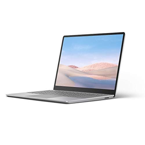 Image of 2020 Microsoft Surface Laptop Go with Intel Core i5-1035G1 (12.4-inch, 4GB RAM, 64GB SSD) (QWERTY English) Platinum (Renewed)