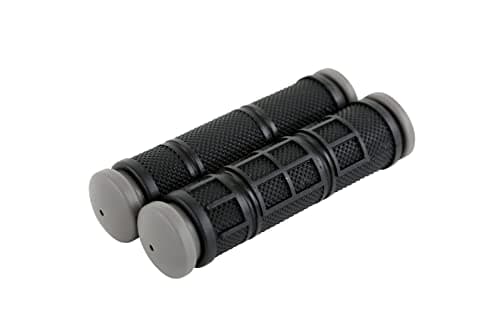 Image of ETC Closed Mountain Bike Dual Density Grip - Black/Grey, 125 mm