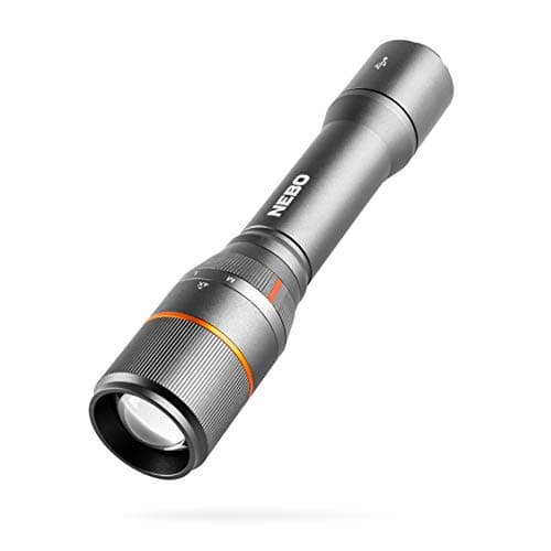 Image of NEBO Davinci 2000 Flashlight & Portable Charger | 2000 Lumens, 4 Light Modes, USB Rechargeable Power Bank, Waterproof, Super Bright LED Camping Light, Includes Charging Cable