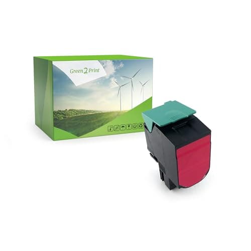 Image of Green2Print Toner magenta 4000 pages replaces Lexmark C544X1MG, C544X2MG Toner cartridge for Lexmark X544N, X544DW, X544DN, X544DTN, X546DTN, X548DE, X548DTE, C544N, C544DW, C544DN, C544DTN, C546