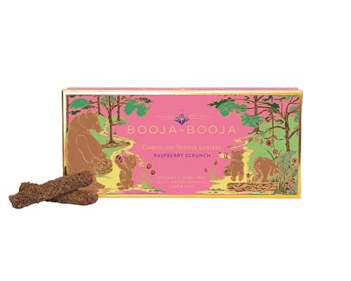 Image of Booja - Booja, Raspberry Scrunch Chocolate Truffle Loglets Easter Edition 115g