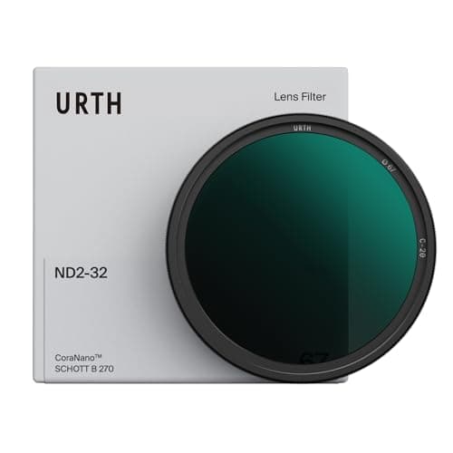 Image of Urth 67mm ND2-32 Variable ND Lens Filter (Plus+) — 1-5 Stop Range, Ultra-Slim 20-Layer Nano-Coated Neutral Density Filter for Cameras