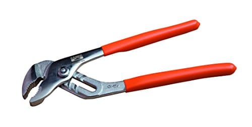 Image of Bahco 5223 DC Slip Joint Pliers, Silver/Orange, 190 mm