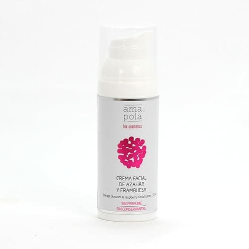 Image of Orange blossom and raspberry face cream 50 ml of cream