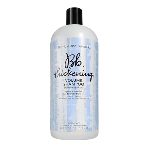 Image of Bumble and bumble. Thickening Volumizing Shampoo | For Instant Fullness | Moisturizing | Color Safe | Straight to Wavy, 1000 ml