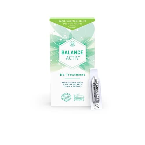 Image of Balance Activ BV Pessaries, Bacterial Vaginosis Treatment for Women, Rapid Relief of Odour, Discomfort & Discharge, 7 Single Use Applications (Pack of 1)