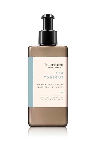 Image of Miller Harris Tea Tonique Hand and Body Lotion 300ml – Shea Butter, Argan Oil, Aloe Vera & Vitamin B5 | Hydrating, Smoothing & Moisturizing Skincare