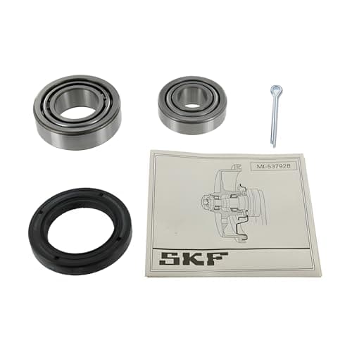 Image of SKF Wheel Bearing Kit With Shaft Seal VKBA 539 Position Front Axle Height 97 mm Length 95 mm Width 64 mm - OE Quality