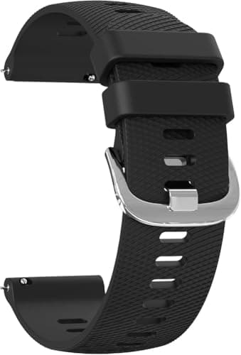 Image of Strap for Garmin Forerunner 265 /Forerunner 255 /Vivoactive 4 /Venu 3/Venu 2, 22mm Quick Release Replacement Silicone Watch Bands Bracelet