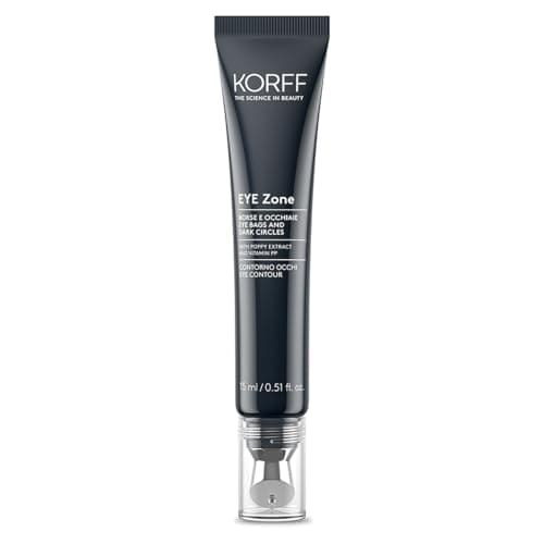 Image of Korff Eye Zone Ocean Contour Bags and Grommets with Caffeine and Vitamin PP, Anti-Swelling and Anti-Fatigue 15ml