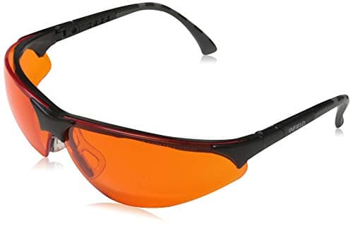 Image of Infield Terminator 9380 420 Blue Light and UV Protective Glasses UV 400 Black Orange One Size