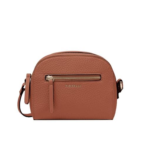 Image of Fiorelli Women's Anouk Crossbody Shoulder Bag, Practical & Stylish Handbag with Adjustable Straps & Zipped Compartments, Black Faux Leather