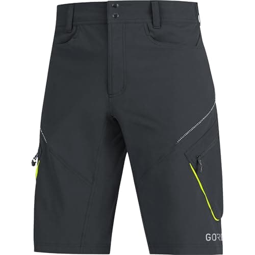 Image of GORE WEAR Men's Shorts, C3, Trail Shorts, Black, L