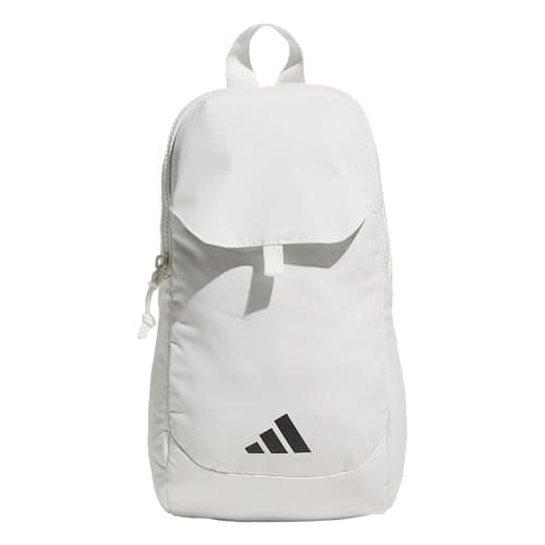 Image of adidas Essentials Crossbody – Athletic Sling Bag with Phone Pocket, Off White/Black, One Size, Essentials Crossbody – Athletic Sling Bag With Phone Pocket