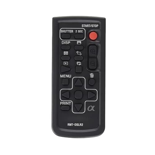 Image of RMT-DSLR2 Replacement Remote Control for Sony Camera DSLR-A450 DSLR-A390 DSLR-A380 DSLR-A330 DSLR-A290 DSLR-A230 DSLR-A900 DSLR-A850 DSLR-A700 DSLR-A550 DSLR-A500 NEX-7 NEX-6 NEX-5T NEX-5N NEX-5R
