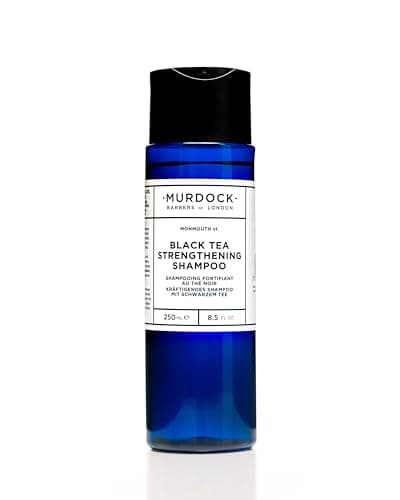 Image of Murdock London Black Tea Strengthening Shampoo 250ml - Caffeine-Infused Formula for Fuller, Thicker Looking Hair, 250ml