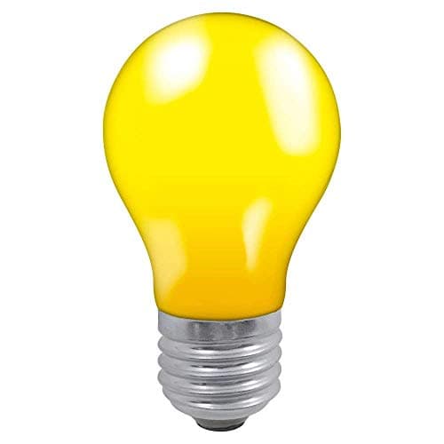 Image of GLS 240V 25W E27 YELLOW