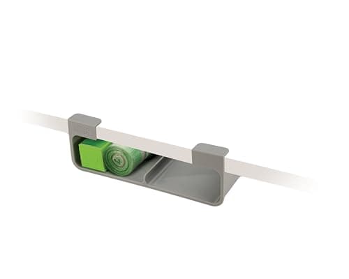 Image of Joseph Joseph CupboardStore Under Shelf Storage Film, Foil and Bag Organiser, Space Saving - Grey