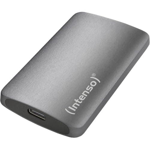 Image of Intenso TX800 External SSD 1TB Portable Solid State Drive, Super Speed USB 3.2 Gen 2x2 (20Gbps), up to 2100MB/s