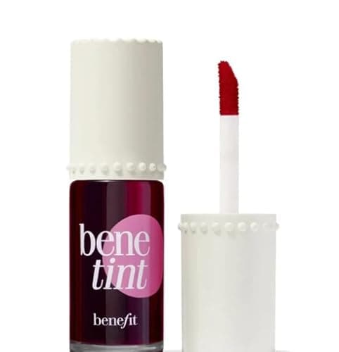 Image of Benefit Benetint Rose-Tinted Lip & Cheek Stain 6ml – Longwear, Smudge-Proof, Sheer Rose Tint – Natural Flush for Lips & Cheeks – Lightweight, Transfer-Proof, Non-Drying Beauty Essential