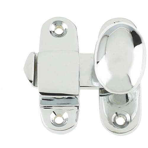Image of 51mm Polished Chrome Showcase Catch by Frelan Hardware - Cupboard Door Catch