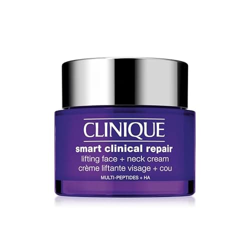 Image of Clinique Smart Clinical Repair Lifting Face + Neck Cream With 9% Peptides + Hyaluronic Acid | Anti-Ageing + Hydrating