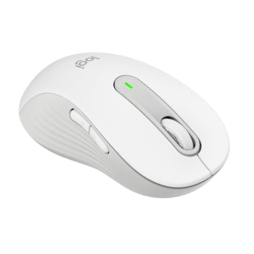 Image of Logitech Signature M650 L Left Wireless Mouse - For Large Sized Left Hands, 2-Year Battery, Silent Clicks, Customisable Side Buttons, Bluetooth, for PC/Mac/Multi-Device/Chromebook - White