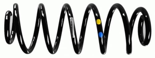 Image of SACHS 994 581 Suspension Spring compatible with Volkswagen Golf VI (5K1) 2008-2014 Rear Axle and Other Vehicles
