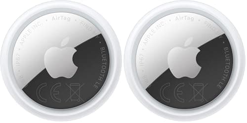 Image of Apple AirTag (2nd generation): Tracker for Keychain, Wallet and More; Locator with Sound; Simple One-Tap Setup with iPhone or iPad; Key Finder with up to 1.5x Precision Finding Range (Pack of 2)