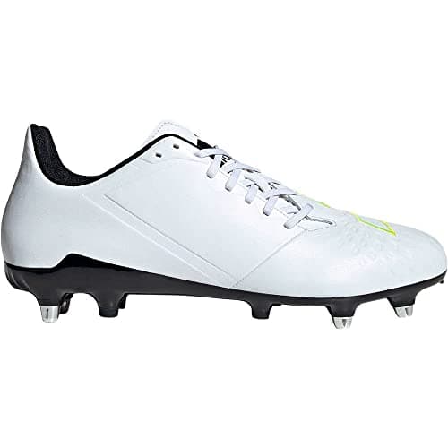 Image of adidas Malice Elite (SG), Unisex Adult Rugby Boots, Ftwbla Negbás, 8 UK