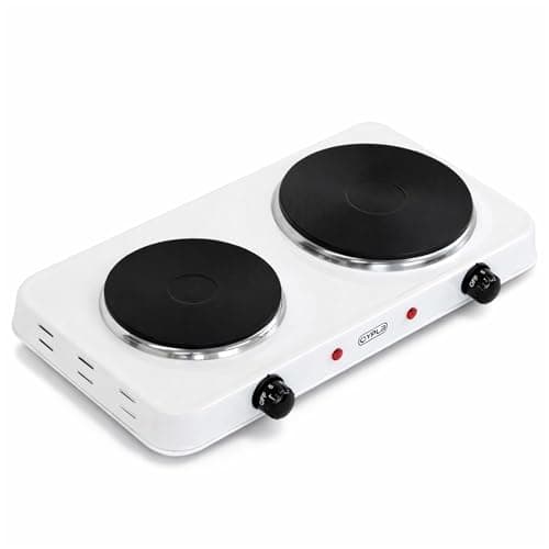 Image of Oypla 2.5Kw Electric Portable Kitchen Double Hot Plate