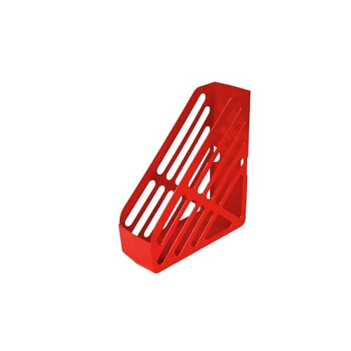 Image of Deflecto Contemporary Magazine File Holder (Red, Maxi)