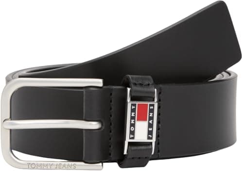 Image of Tommy Jeans Men's TJM Scanton 3.5 Am0Am13414 Fixed Belt, Black (Black), 90