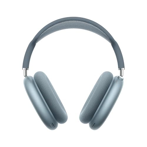 Image of Apple AirPods Max 2 Wireless Over-Ear Headphones, Active Noise Cancellation, Adaptive Audio, Personalised Spatial Audio, Live Translation, Bluetooth Headphones for iPhone - Blue
