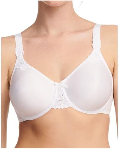 Image of Chantelle Women's, Hedona, Covering Molded Bra, Women's Invisible Lingerie, White (Weiß 10), 38D