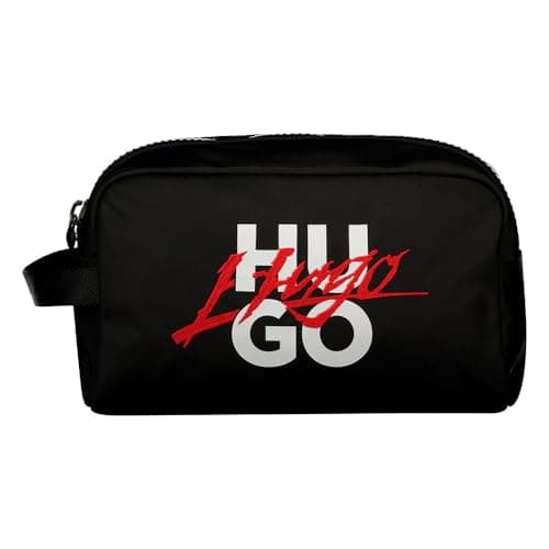 Image of Hugo Handwritten2.0_Washb, Men’s Washbag, Black1,