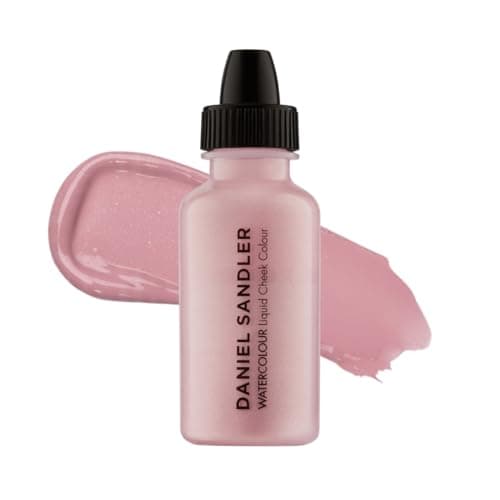 Image of Daniel Sandler WATERCOLOUR LIQUID ILLUMINATOR 'ICING' 15ml – Liquid Shimmer Makeup, Highlighter – Oil-Free, Lightweight, Buildable & Long-Lasting for Cheeks, Lips & Eyes