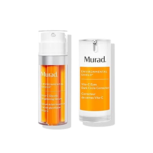 Image of Murad Vitamin C Duo | Glycolic Skin Brightening Serum | Gold-Stabilized Vitamin C Eye Serum | Antioxidant Defence | Helps Hyperpigmentation and Uneven Tone Daily Skin Care Regimen