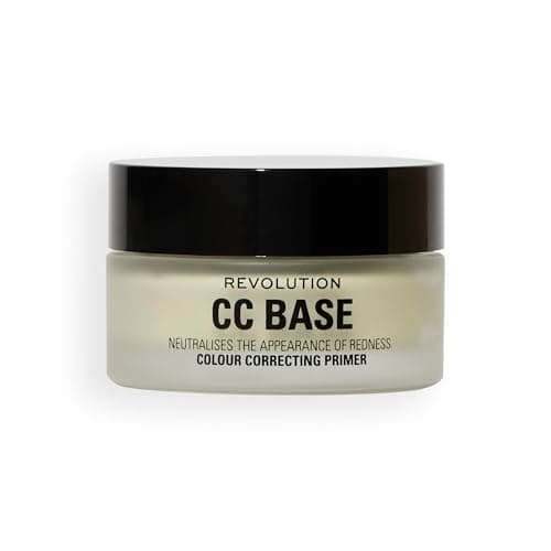 Image of Revolution Beauty, Superbase Colour Correcting Green Primer, Even Out Skin Tone, Multi-Use Makeup Bas