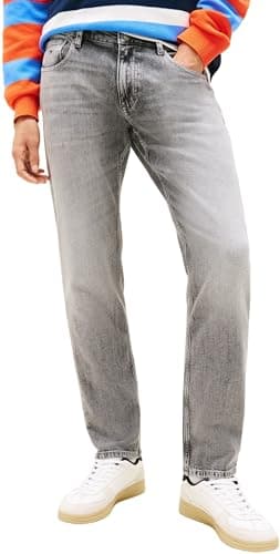Image of Tommy Jeans Men's Scanton Slim Bj5172 DM0DM22926, Denim (Denim Grey), 28 W/34 L