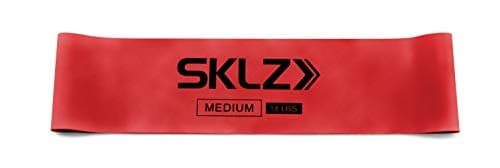 Image of SKLZ Elite Mini Resistance Band, Medium, Red